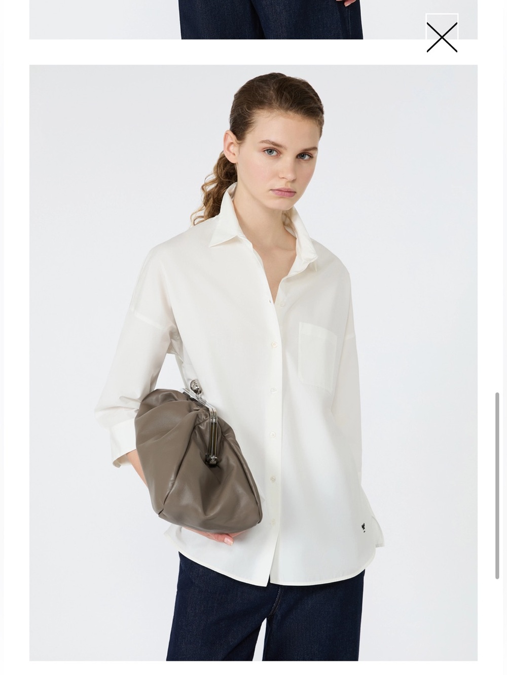 Weekend Max Mara Boxy Poplin Short size 14